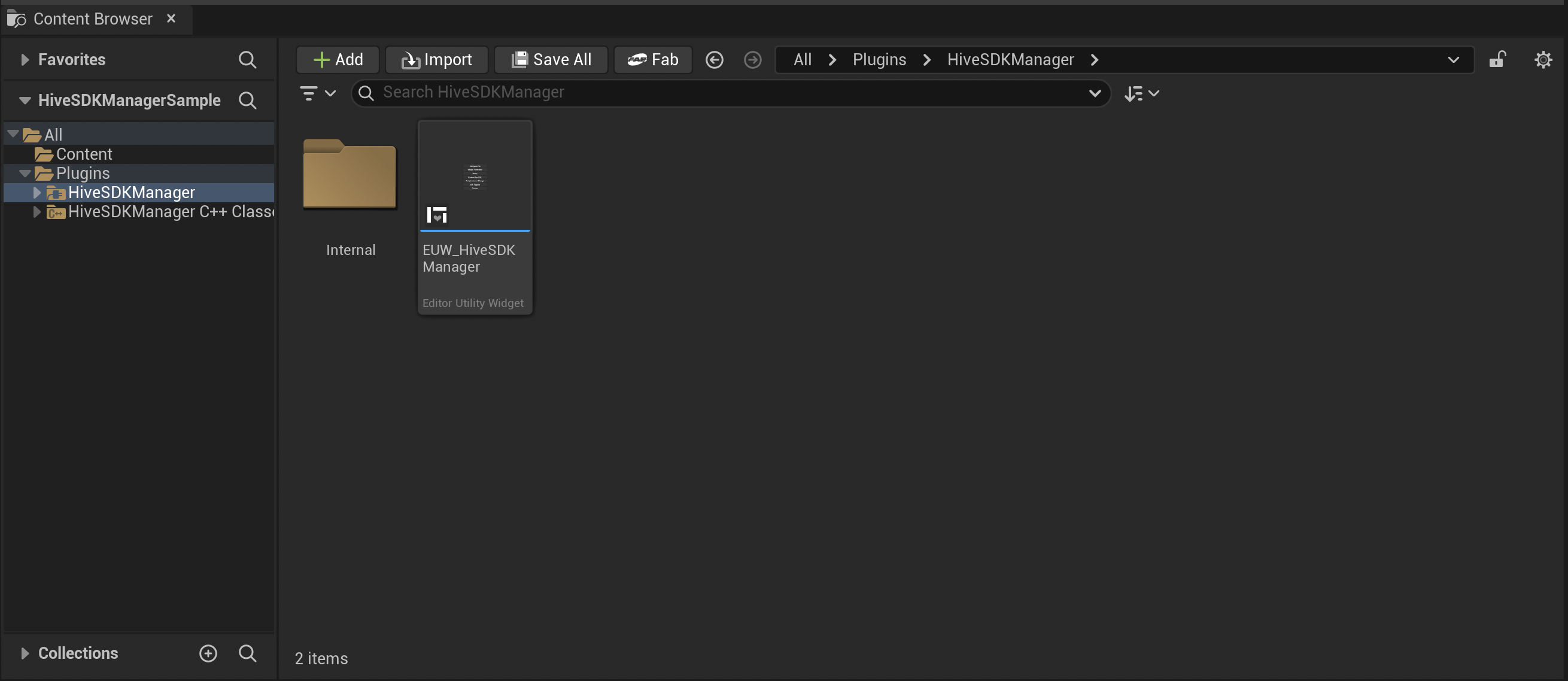 Menu after installing SDK Manager